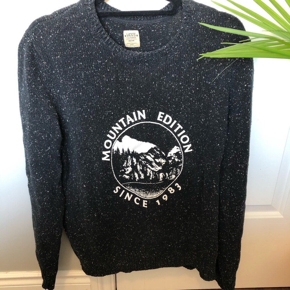 ✨COZY✨ Vans Knit Crew Neck Pullover